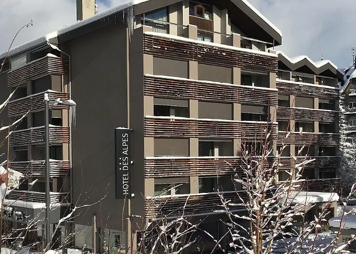 Des Alpes Отель